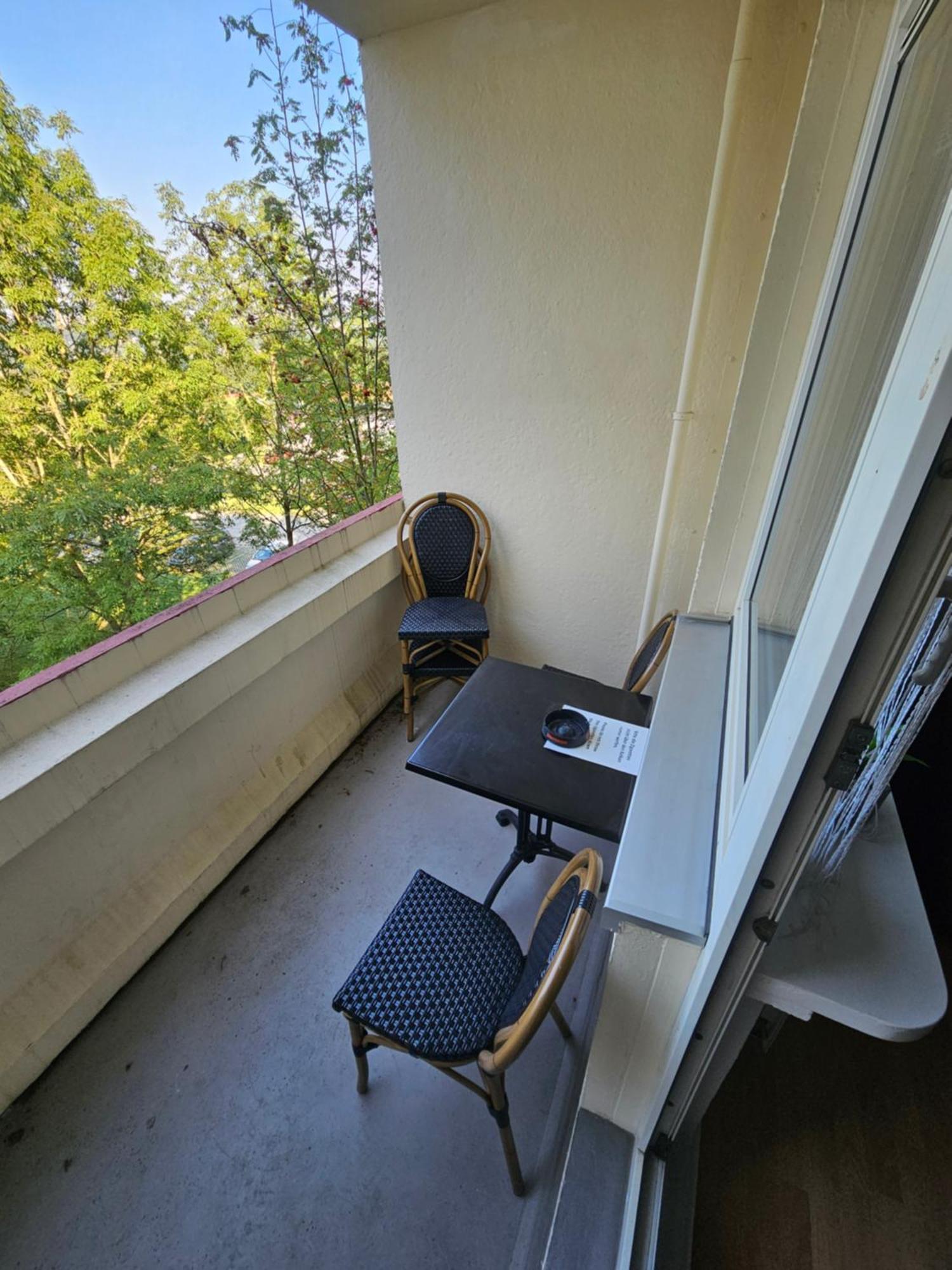 Schoene Ferienwohnung Ueber Den Daechern Von Plauen Exterior foto